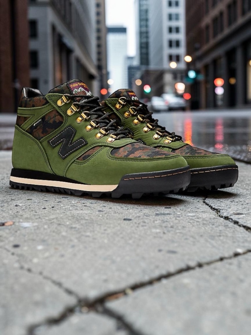 New Balance Joe Freshgoods Beneath the Surface Lil' Block Rainer green boot|11.5